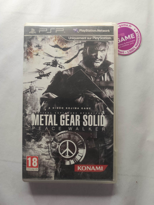 METAL GEAR SOLID, PEACE WALKER - PSP