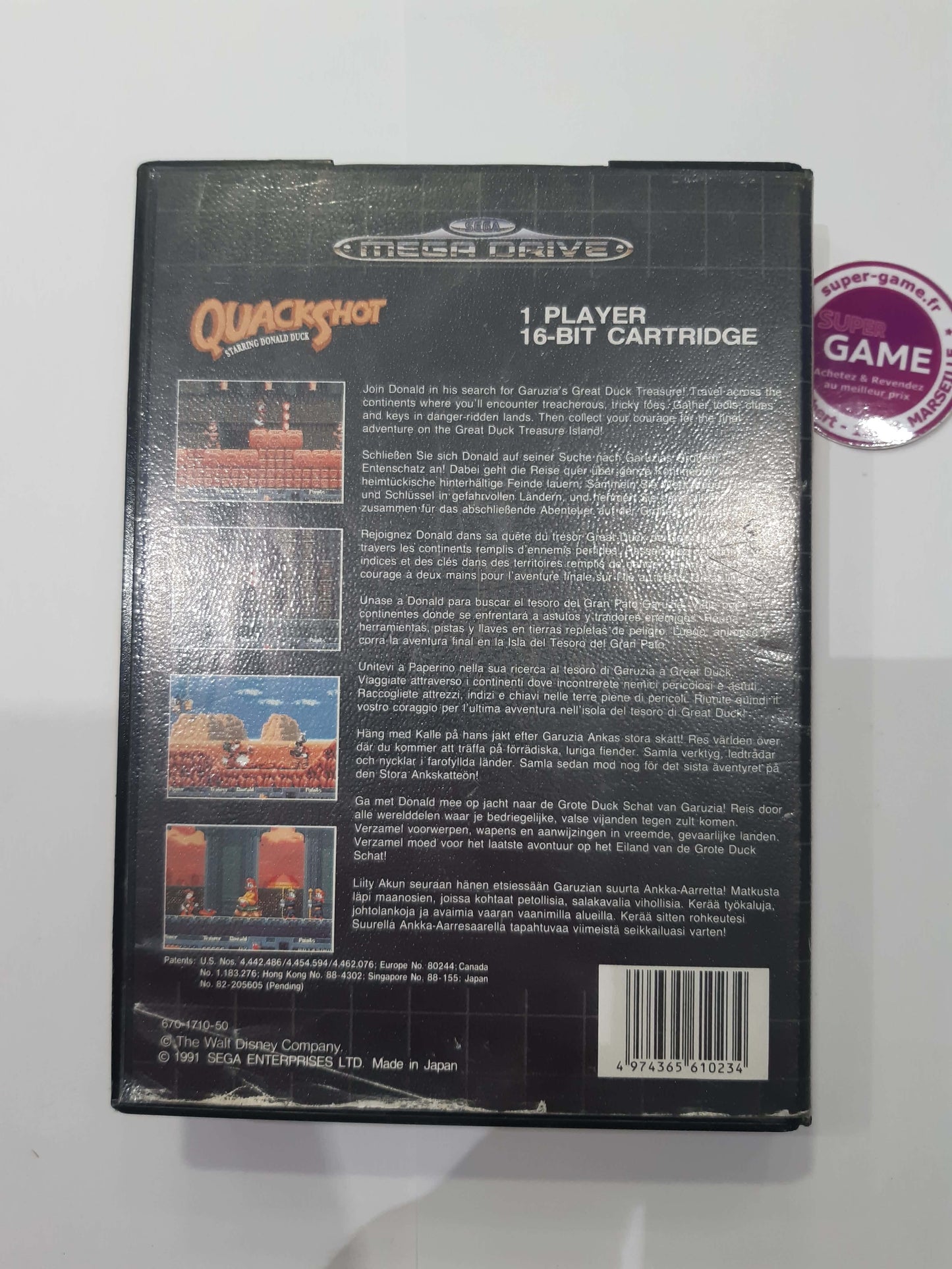 QuackShot Starring Donald Duck