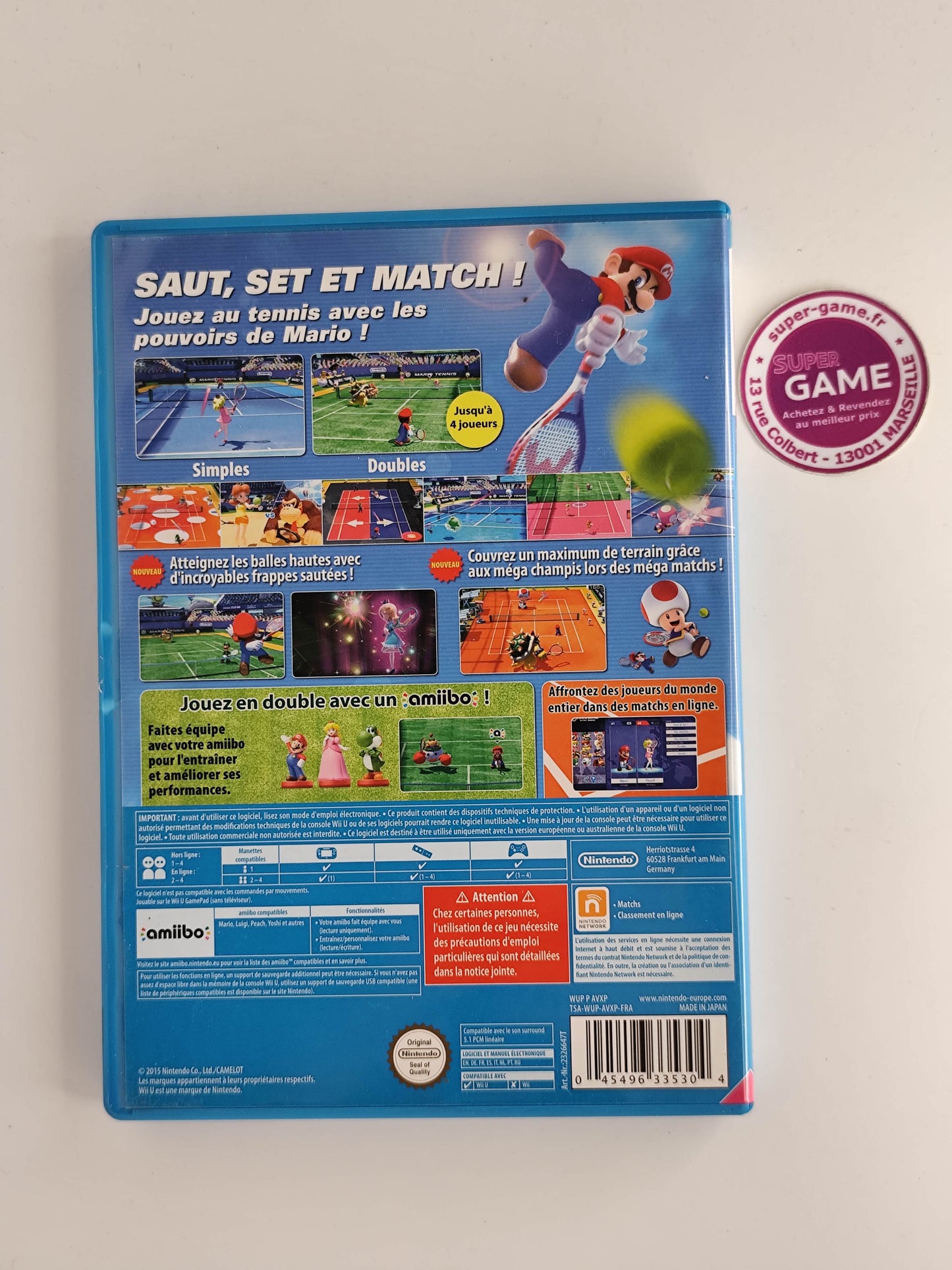 MARIO TENNIS ULTRA SMASH - WiiU