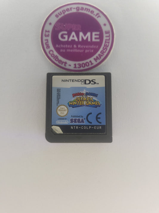 MARIO & SONIC AT THE OLYMPIC WINTER GAMES - sans boite - DS