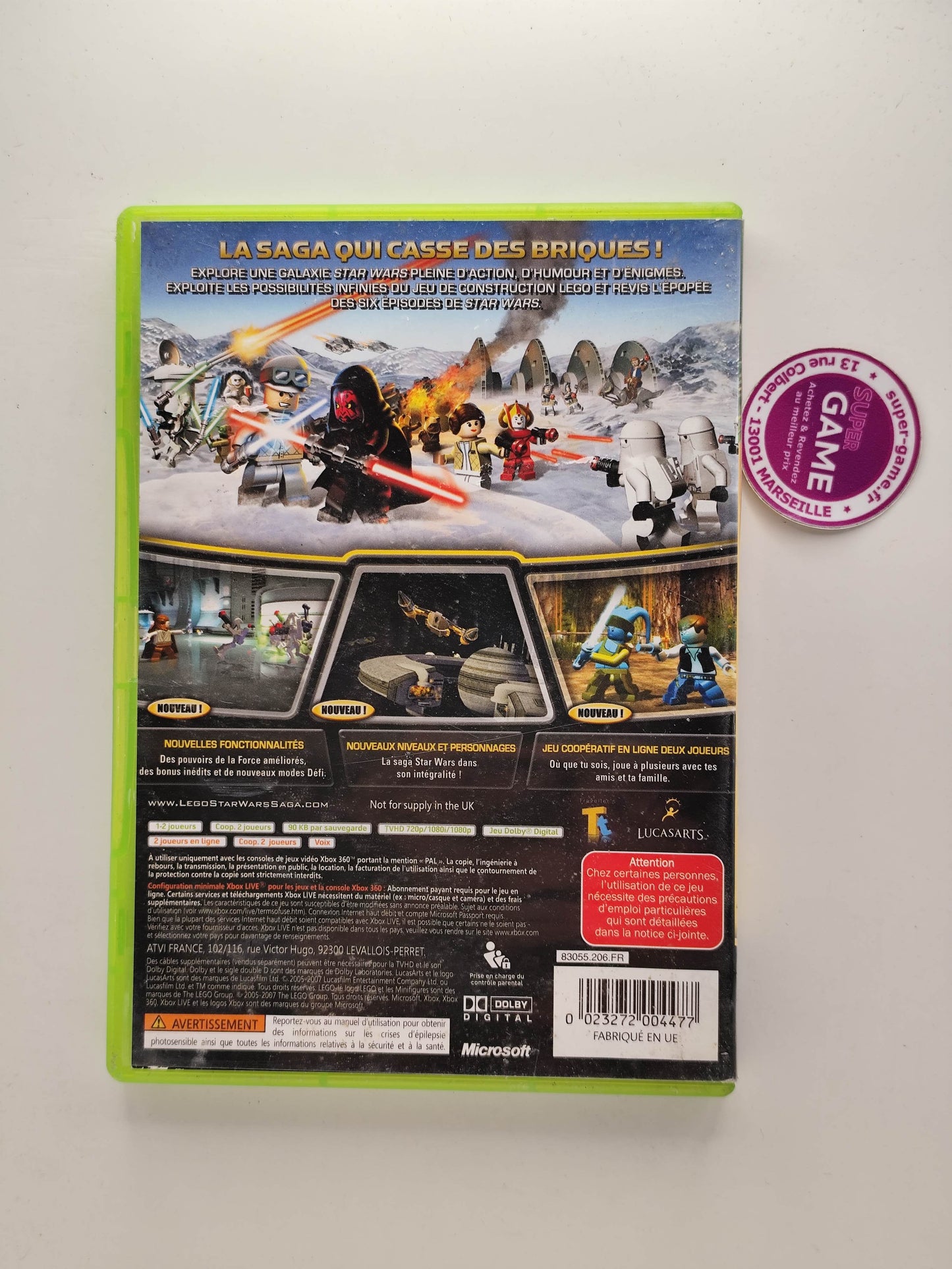 LEGO STAR WARS LA SAGA COMPLETE - XBOX360