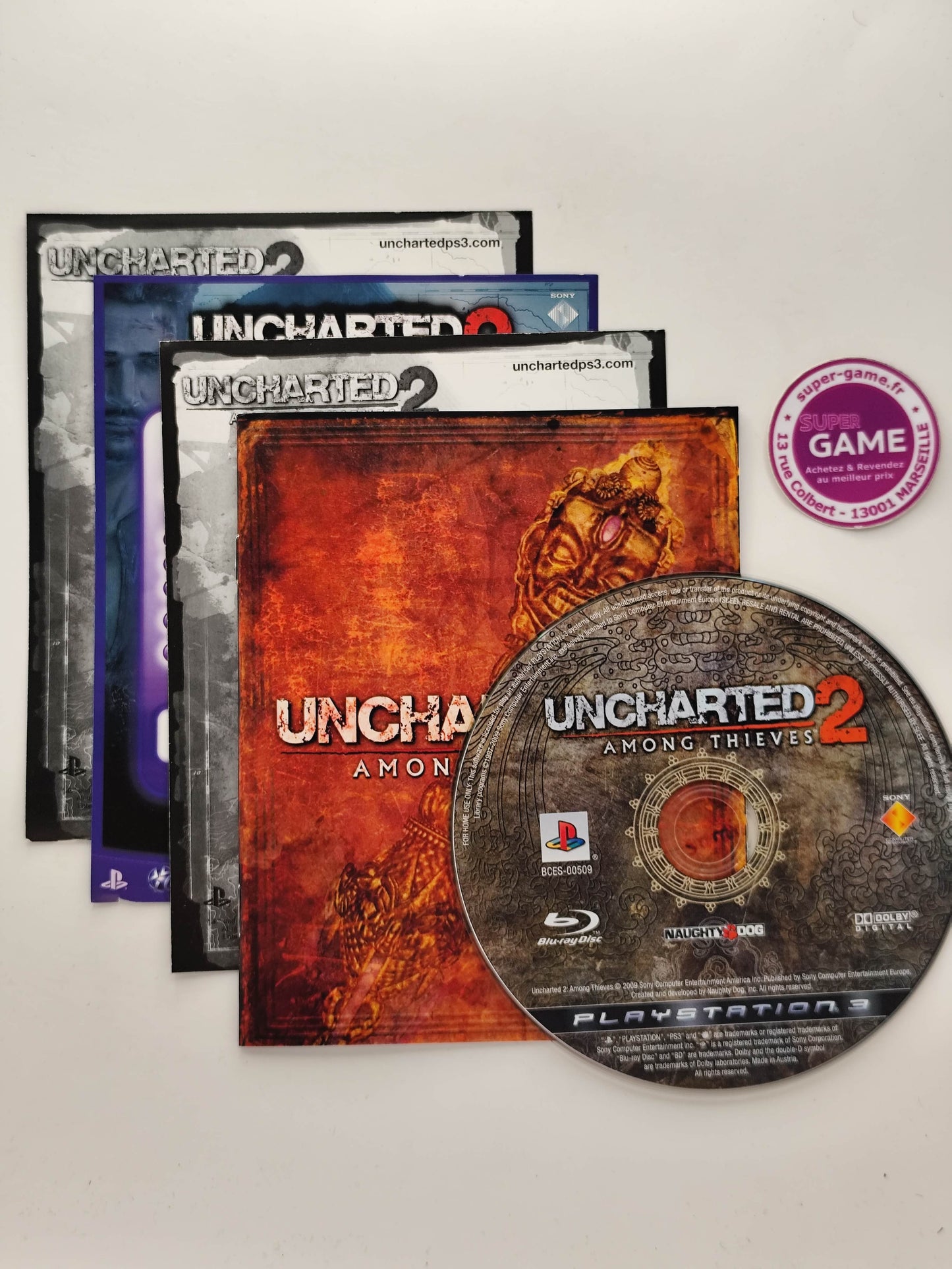 UNCHARTED 2 AMONG THIEVES - STEELBOOK - PS3