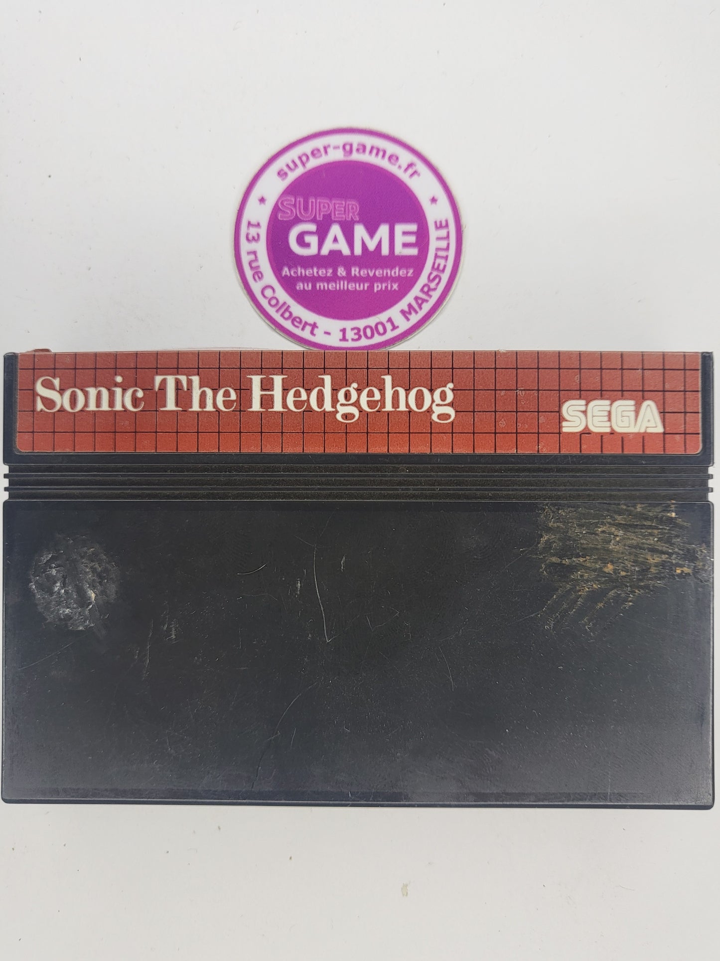 SONIC THE HEDGEHOG - sans boite - MASTER SYSTEM