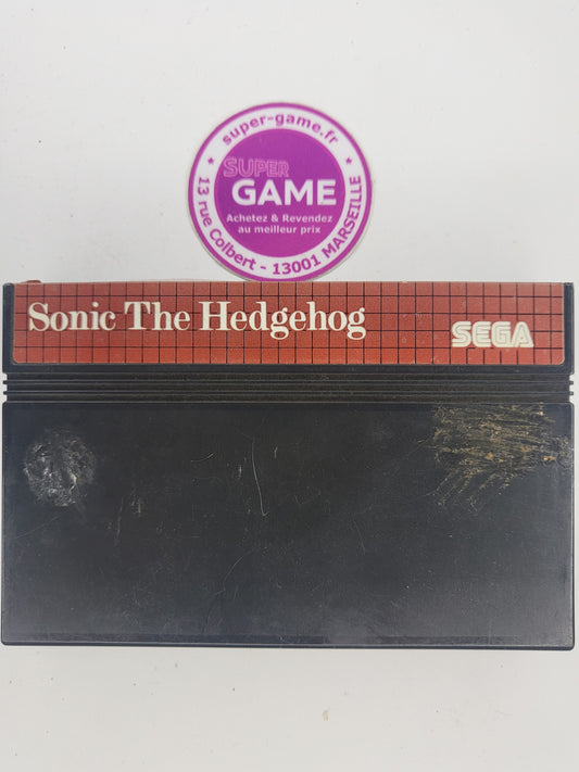 SONIC THE HEDGEHOG - sans boite - MASTER SYSTEM