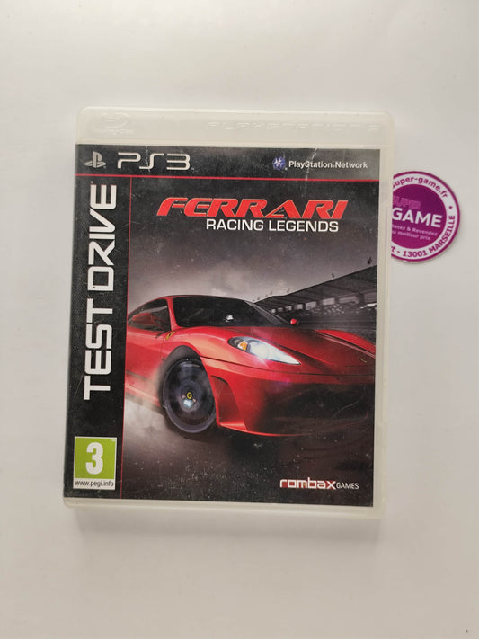 TEST DRIVE FERRARI RACING LEGENDS - PS3