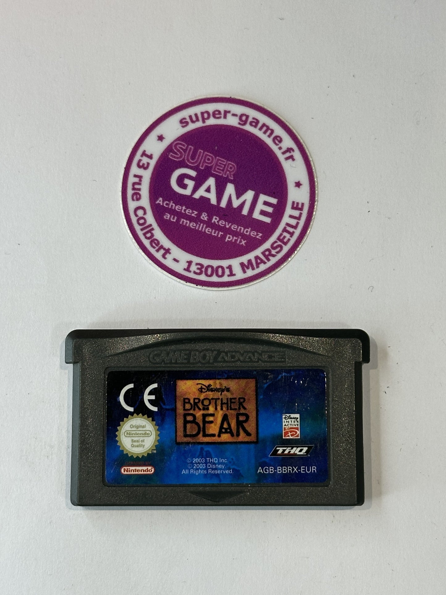BROTHER BEAR - sans boite - GAMEBOY ADVANCE