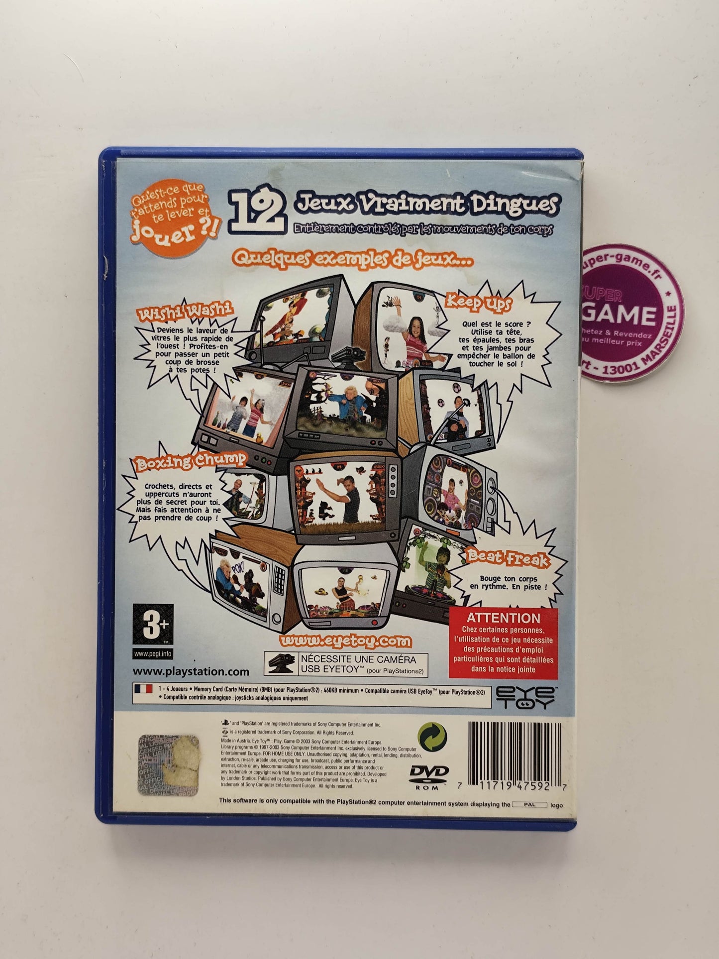 EYE TOY PLAY - PS2