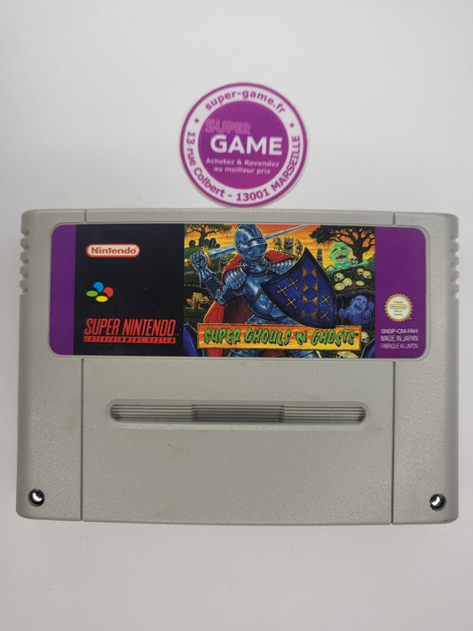 SUPER GHOULS'N GHOSTS - sans boite - SNES
