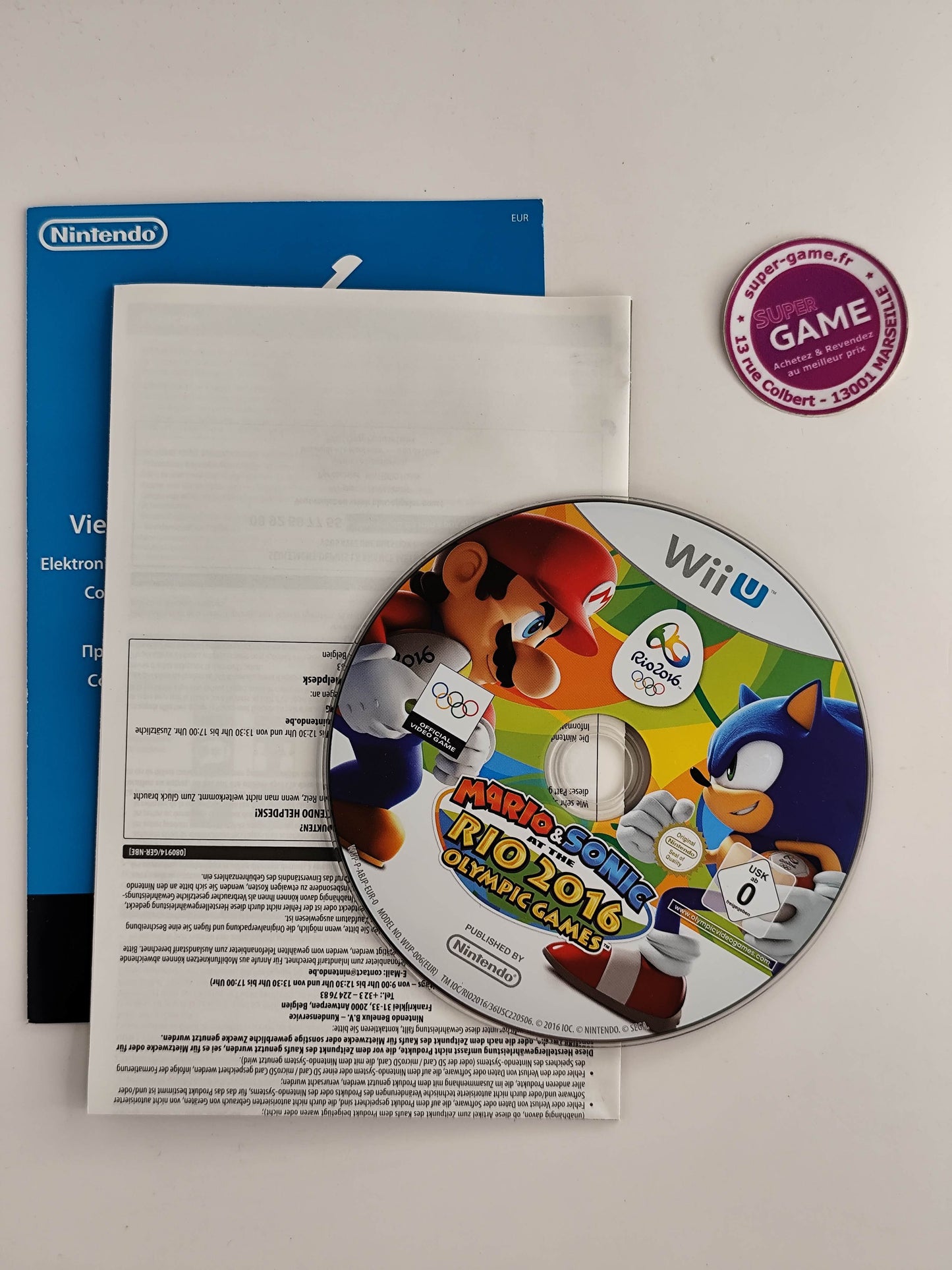 MARIO & SONIC AUX JEUX OLYMPIQUES DE RIO 2016 - WiiU