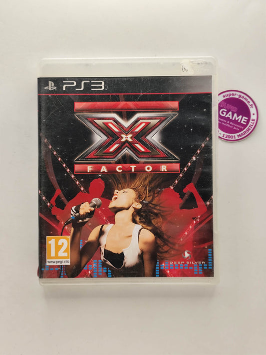 X FACTOR - PS3