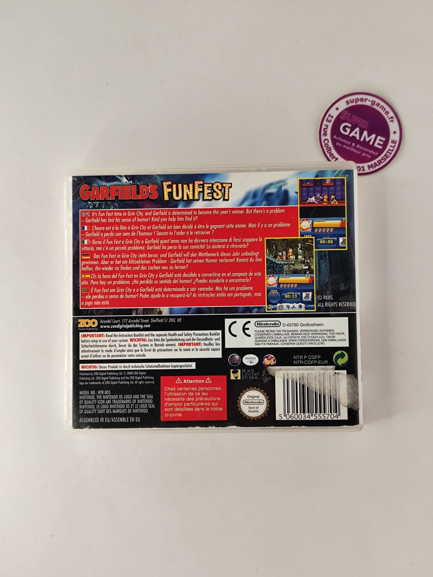 GARFIELD'S FUNFEST - DS