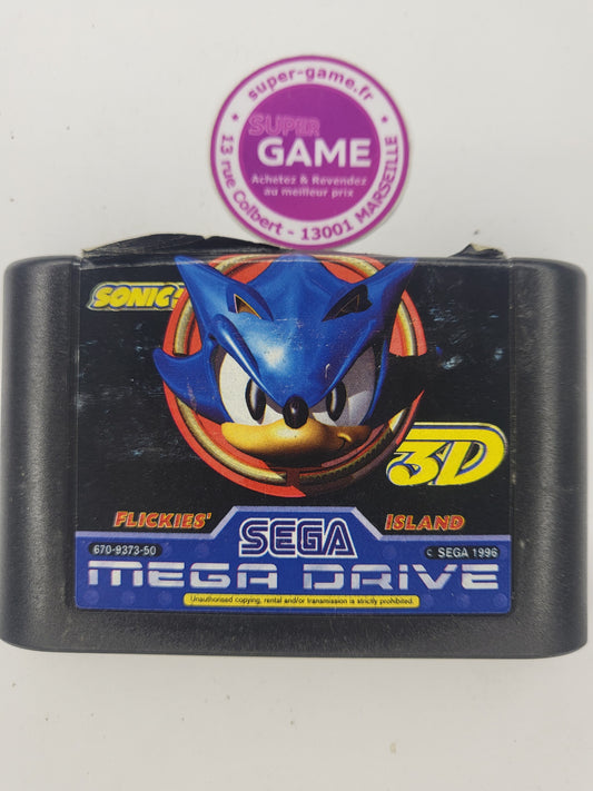 SONIC 3D - sans boite - MEGADRIVE