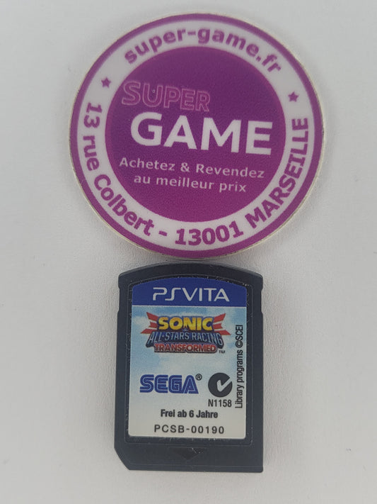 SONIC ALL STAR RACING TRANSFORMED - sans boite - PSVITA
