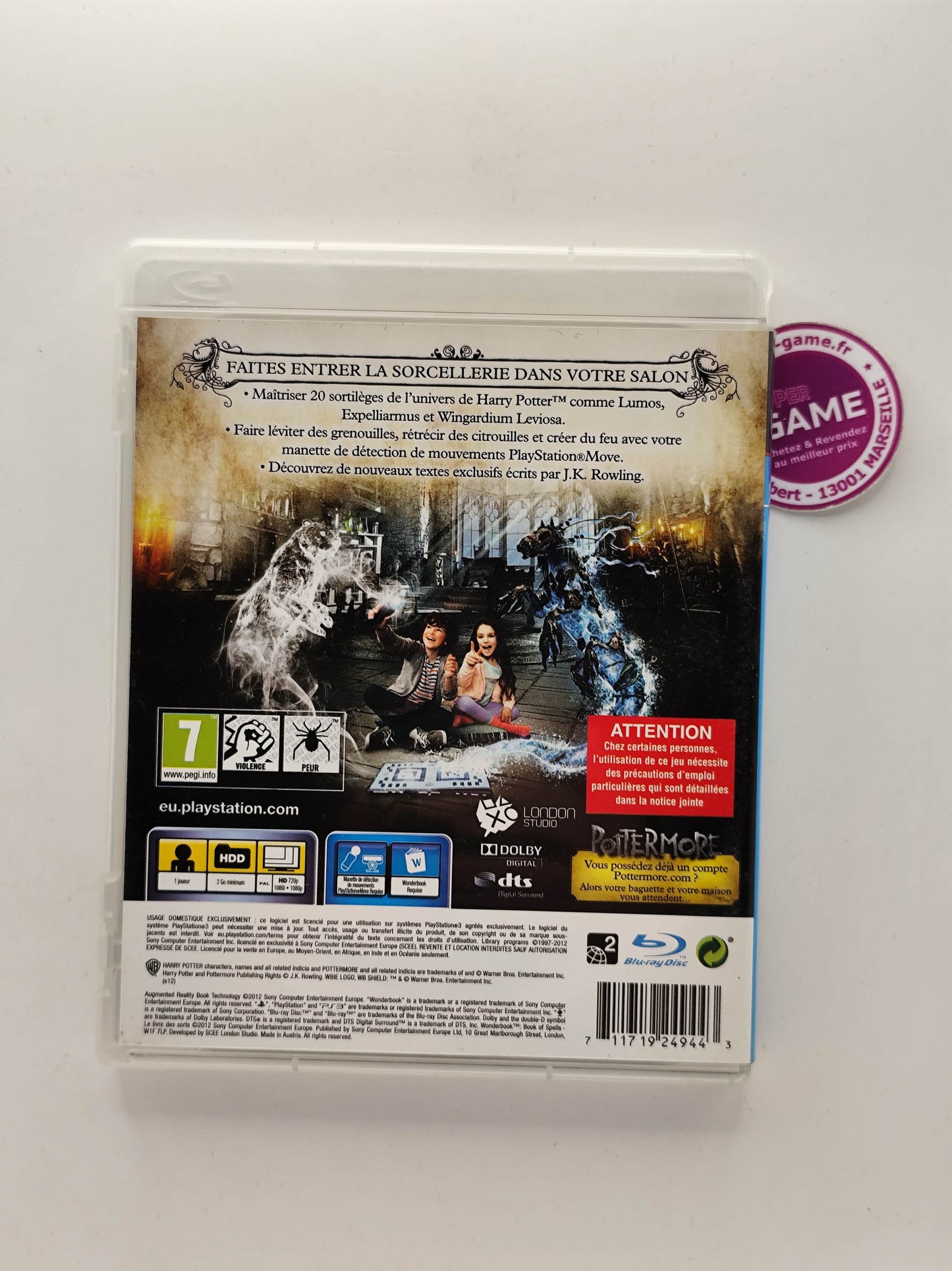 BOOK OF SPELLS LE LIVRE DES SORTS - PS3