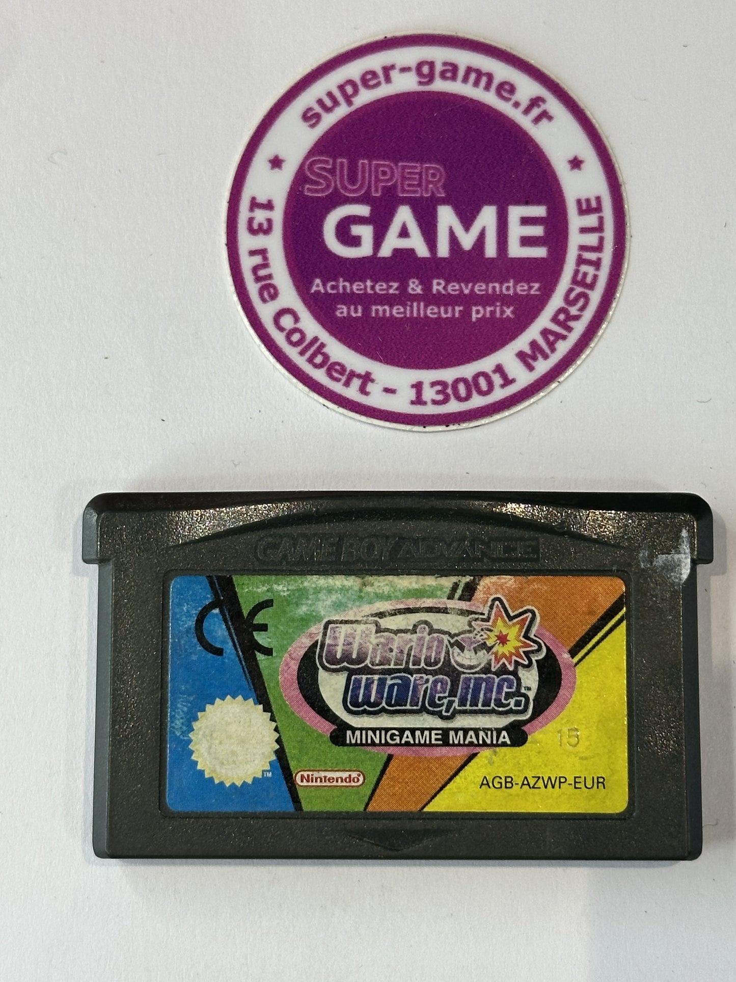 WARIO WARE,INC MINIGAME MANIA - sans boite - GAMEBOY ADVANCE