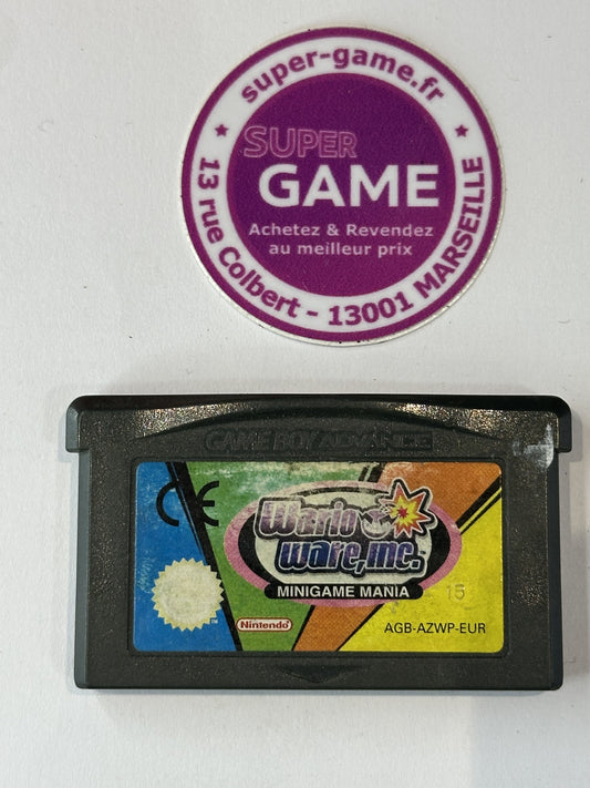 WARIO WARE,INC MINIGAME MANIA - sans boite - GAMEBOY ADVANCE