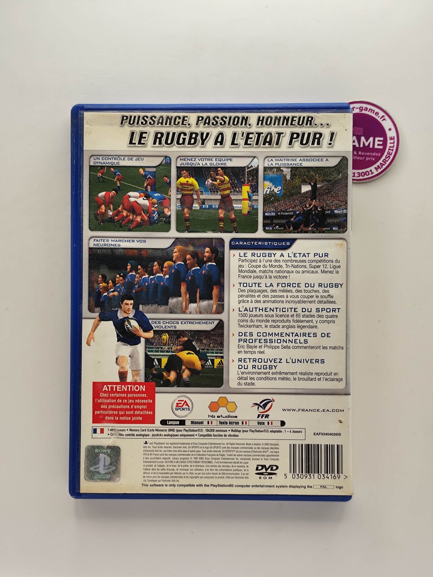 RUGBY 2004 - PS2