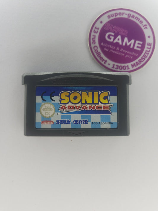 SONIC ADVANCE - sans boite - GAMEBOY ADVANCE
