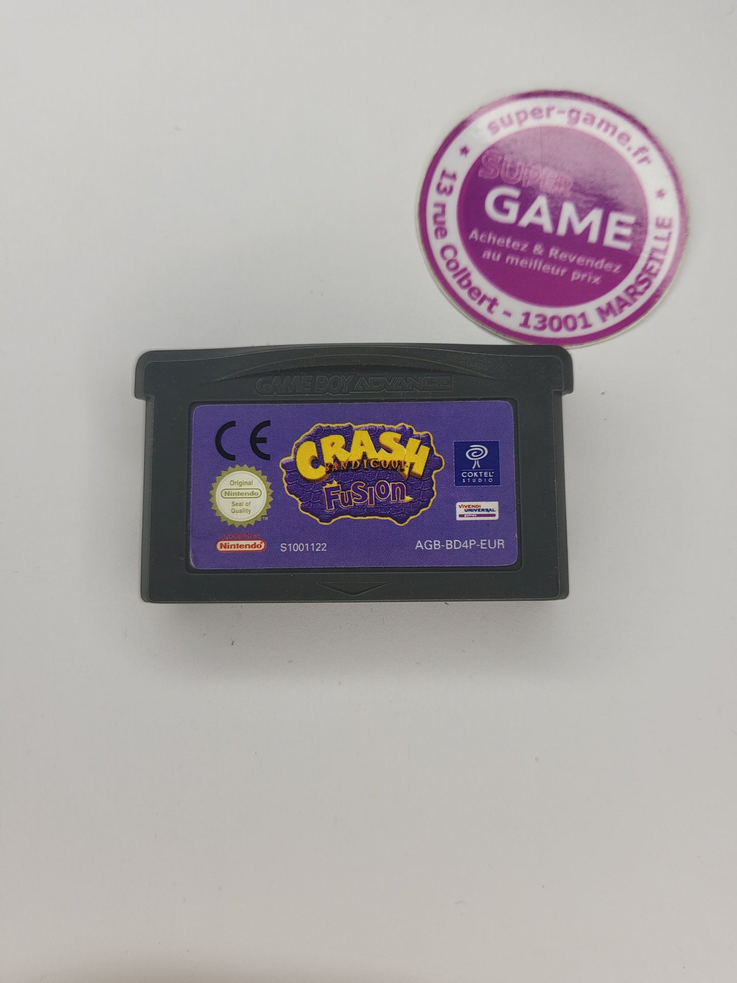 CRASH BANDICOOT FUSION - sans boite - GAMEBOY ADVANCE
