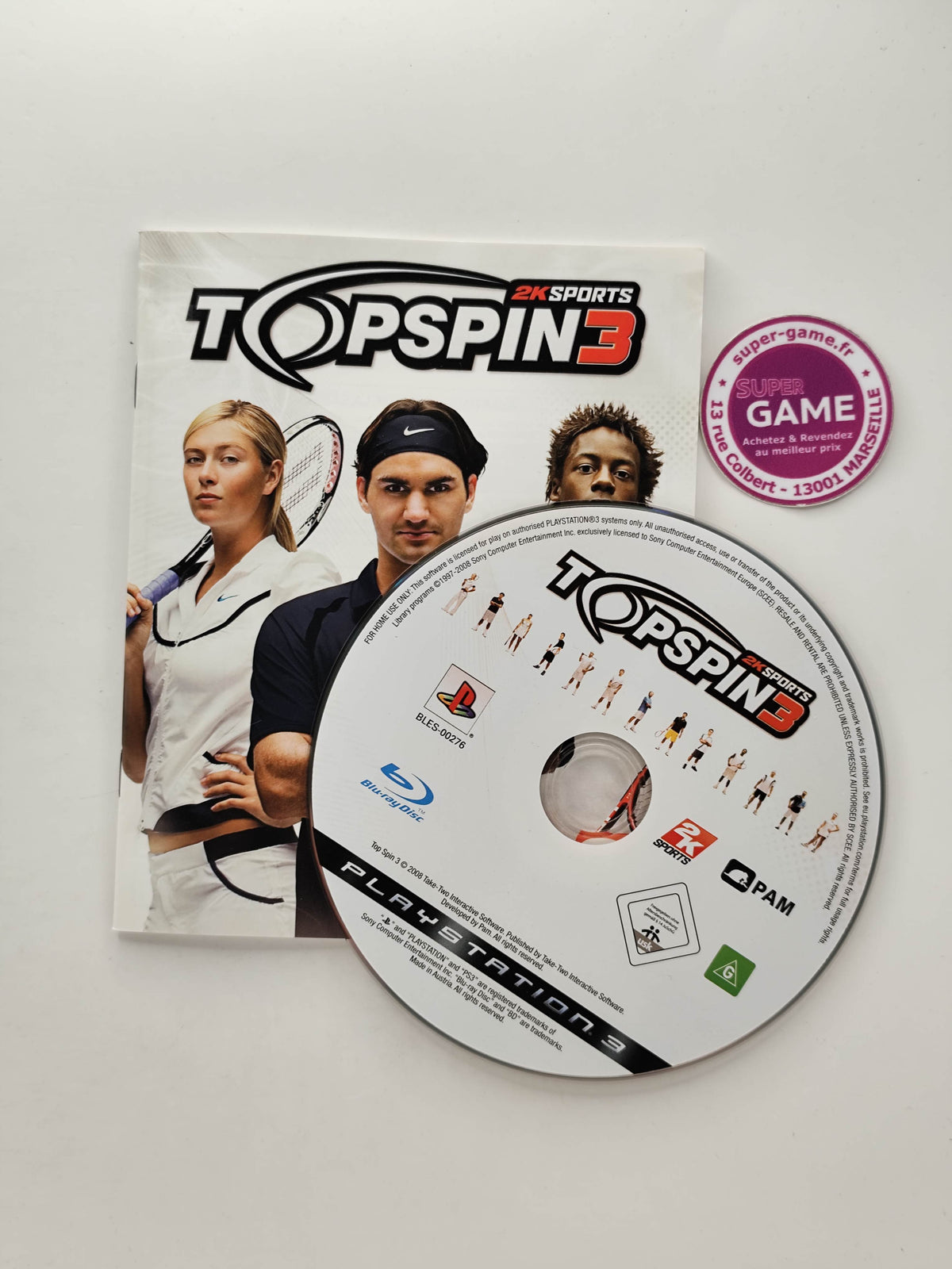 TOP SPIN 3 - PS3