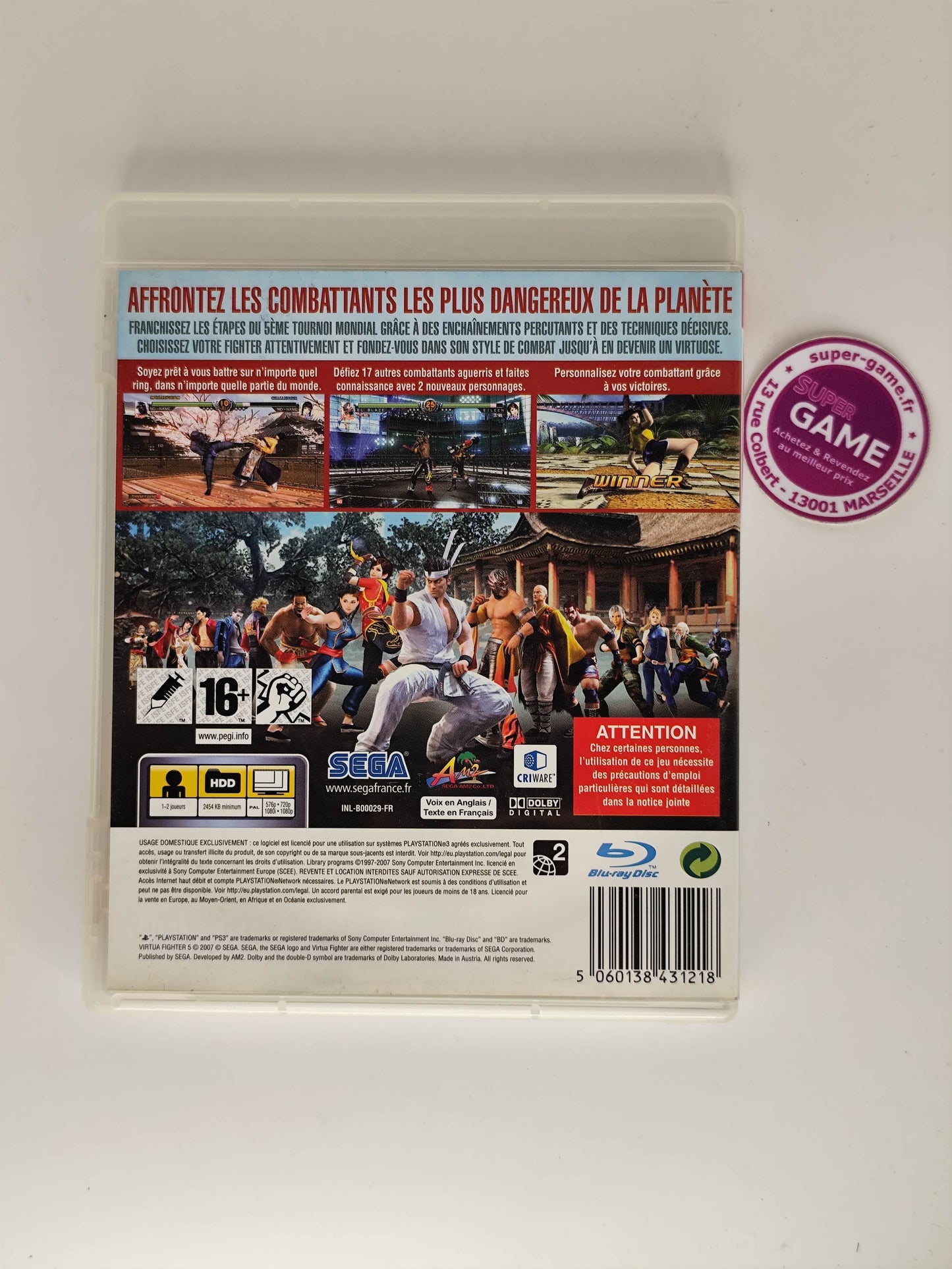 VIRTUA FIGHTER 5 - PS3