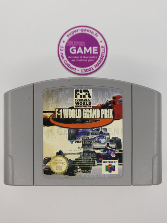 F-1 WORLD GRAND PRIX - sans boite - NINTENDO64