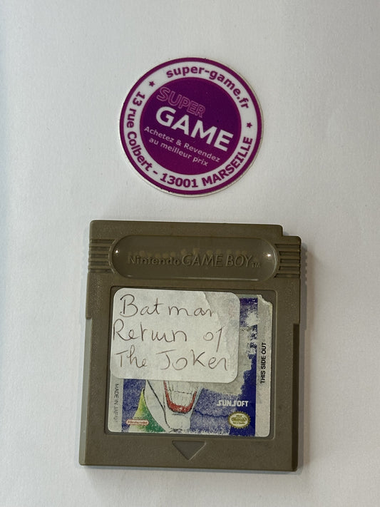 BATMAN RETURN OF THE JOKER - sans boite - GAMEBOY