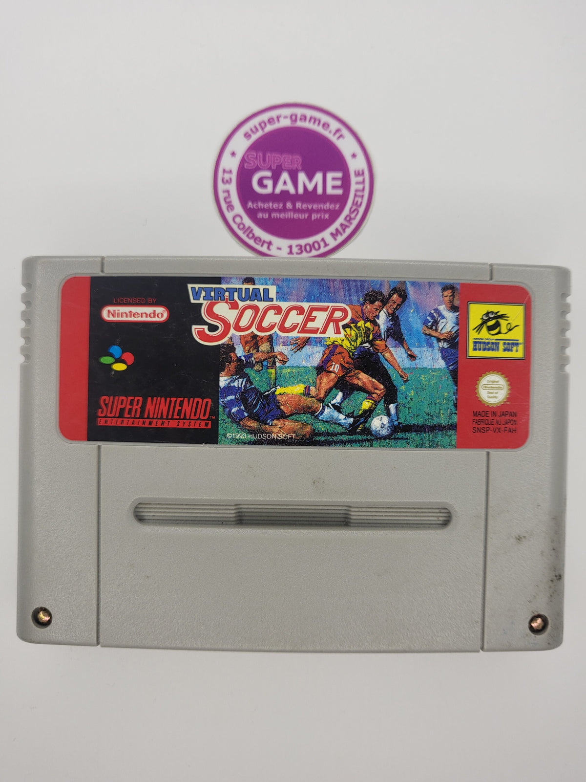 VIRTUAL SOCCER - sans boite - SNES