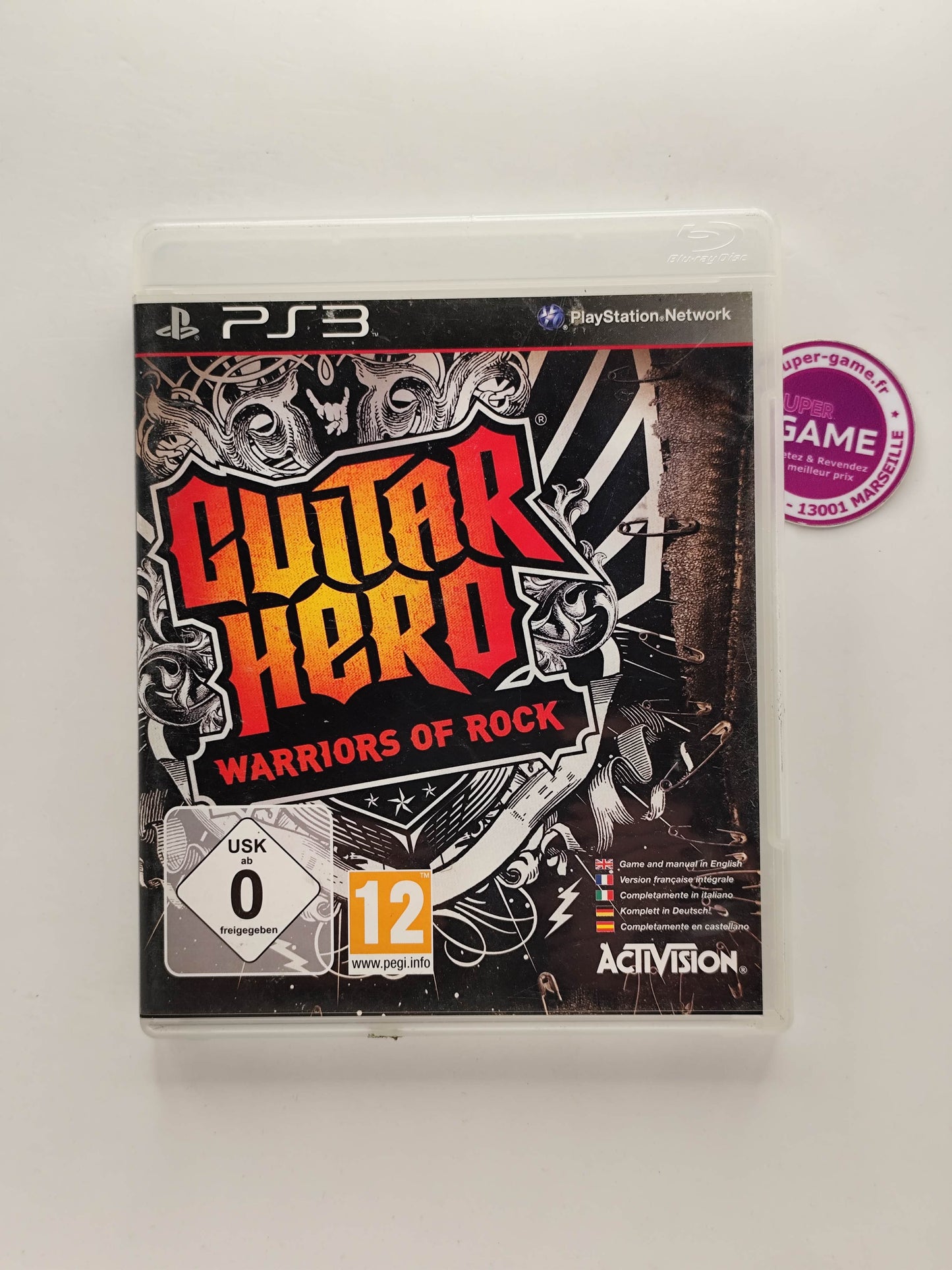 GUITAR HERO WARRIORS OF ROCK - PS3