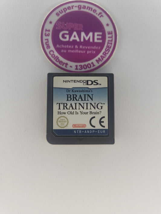 DR KAWASHIMA'S BRAIN TRAINING HOW OLD IS YOUR BRAIN? - sans boite - DS
