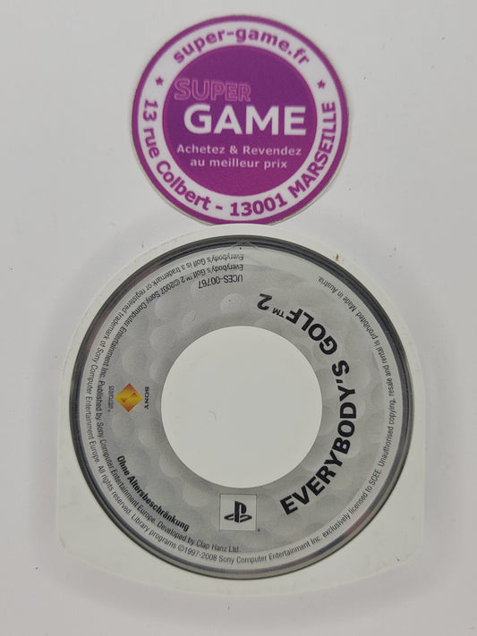 EVERYBODY'S GOLF 2 - sans boite - PSP