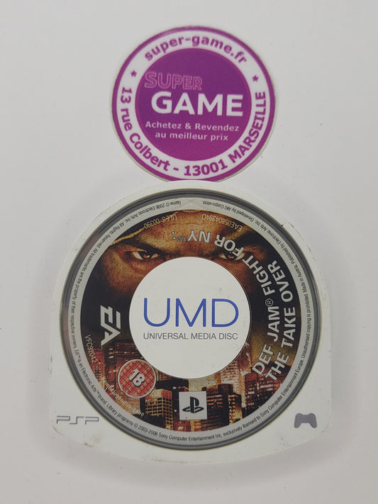 DEF JAM FIGHT FOR NY THE TAKE OVER - sans boite - PSP