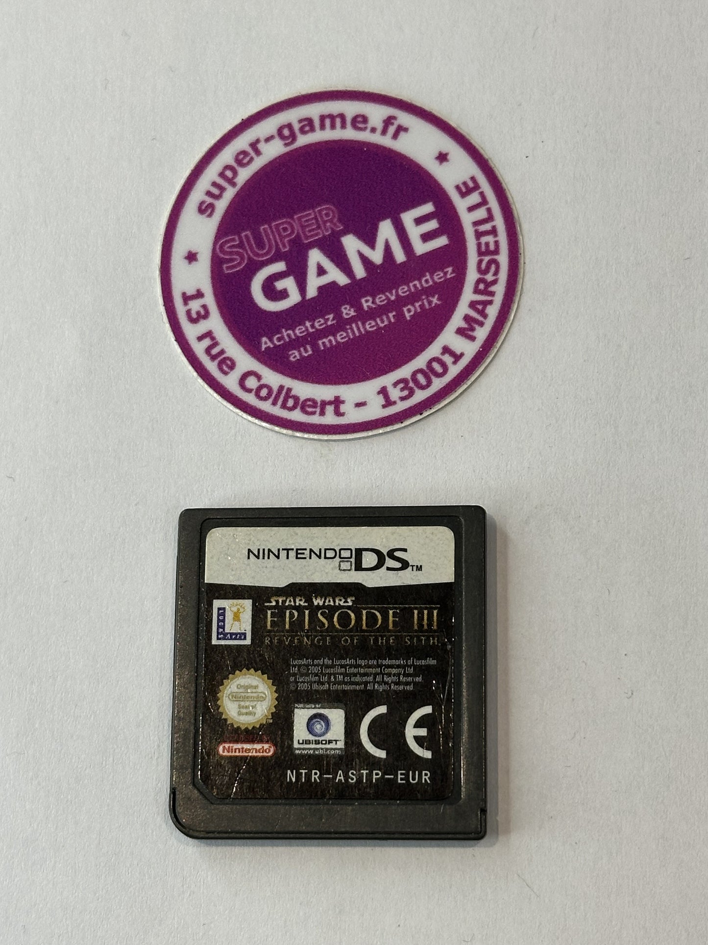 STAR WARS EPISODE III REVENGE OF THE SITH - sans boite - DS