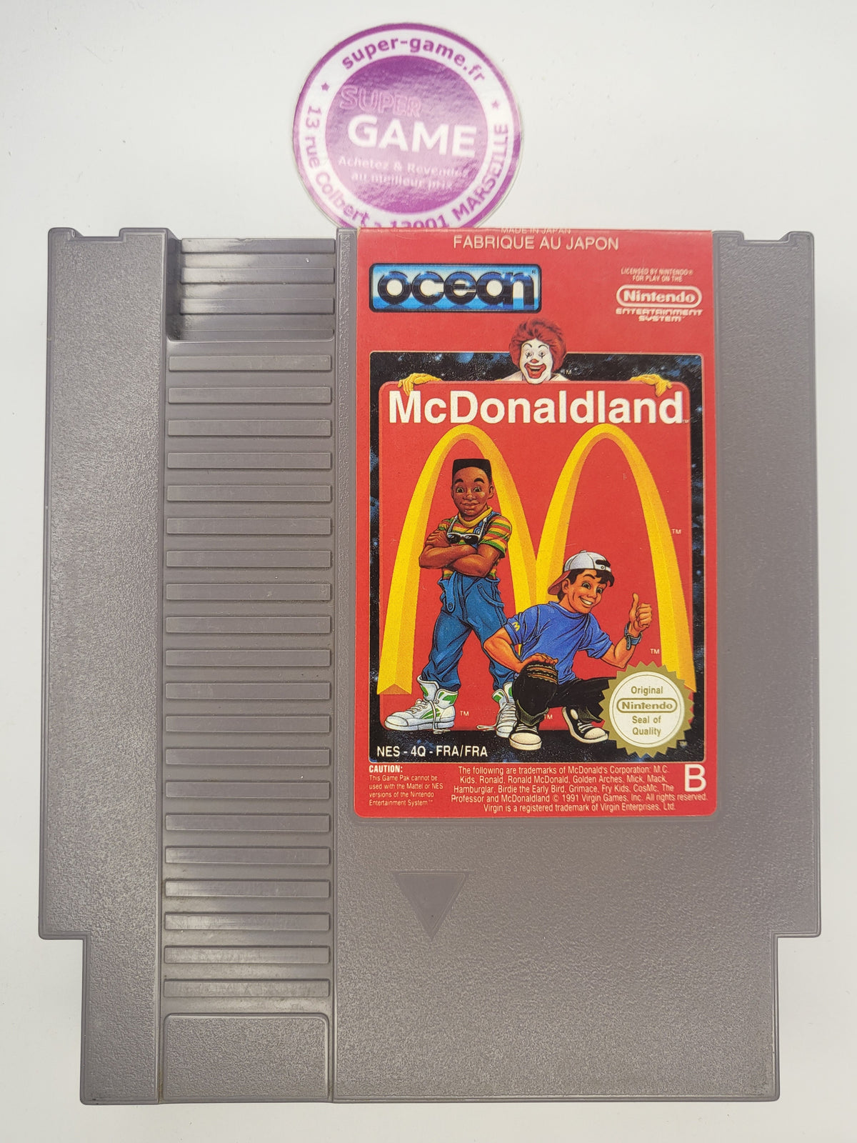 MCDONALDLAND - sans boite - NES