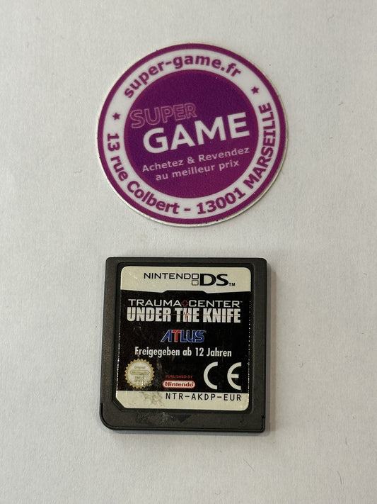 TRAUMA CENTER UNDER THE KNIFE - sans boite - DS