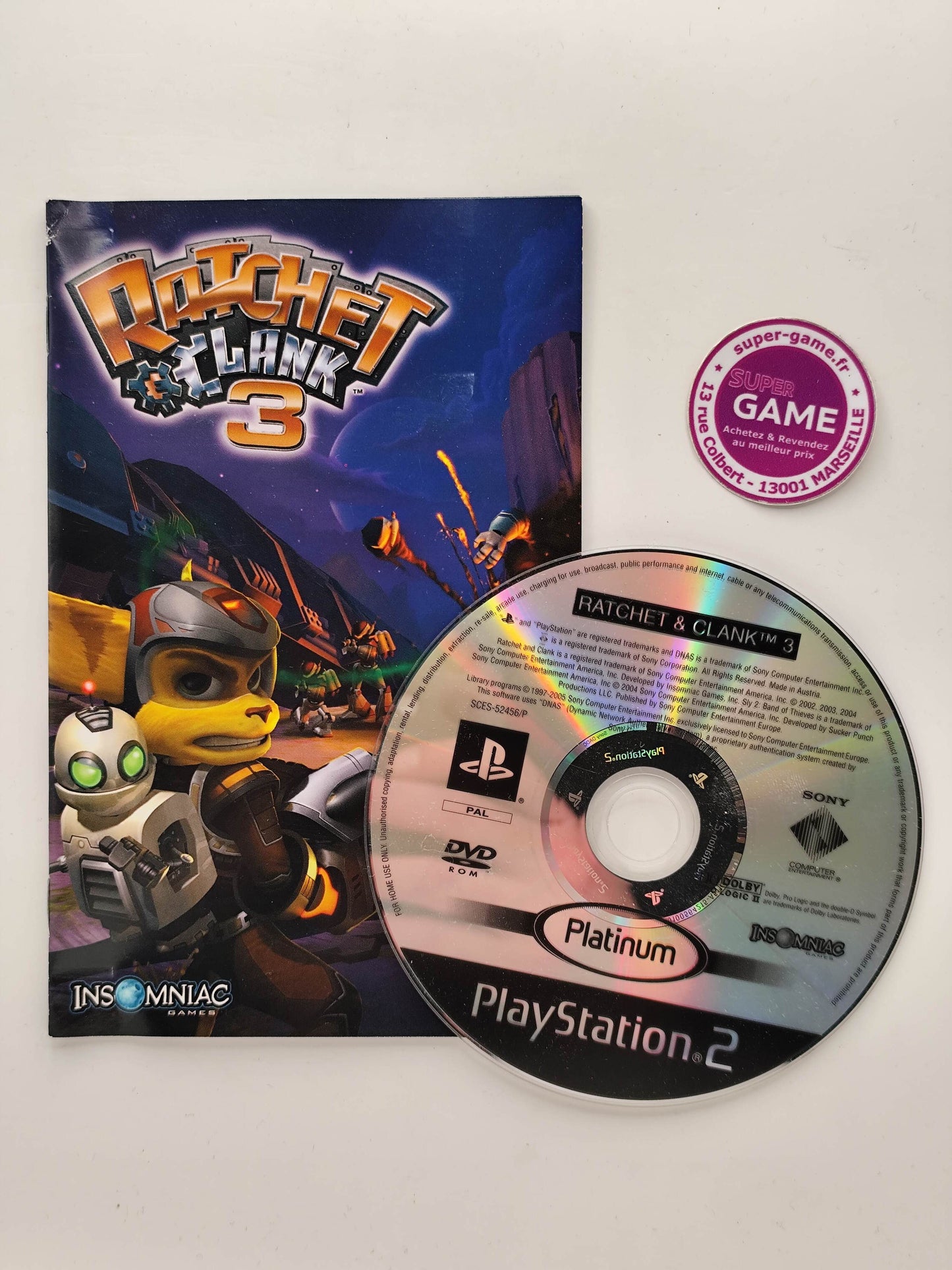 RATCHET & CLANK 3  - Platinum - PS2