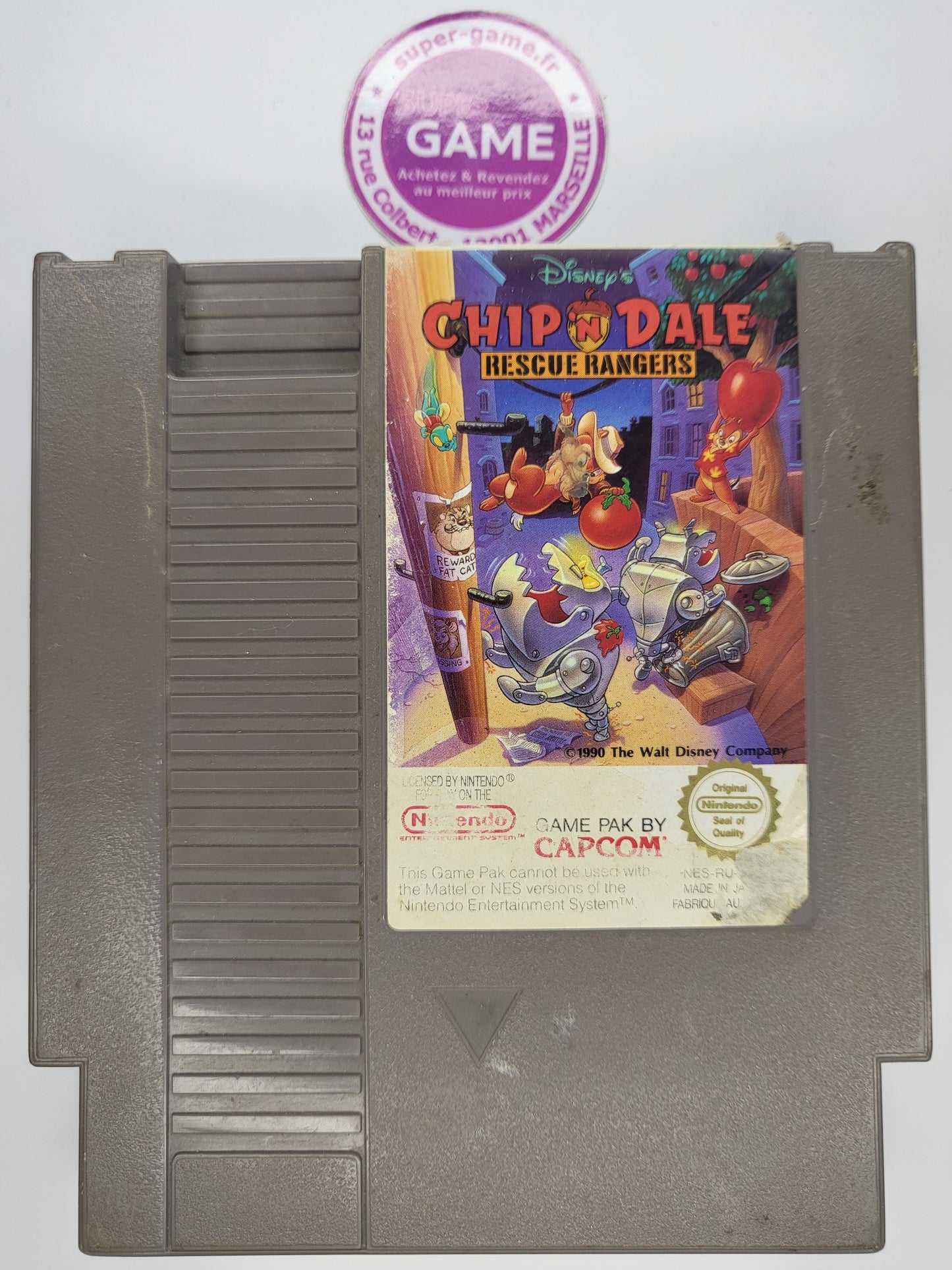 CHIP'N DALE RESCUE RANGERS 2 - sans boite - NES