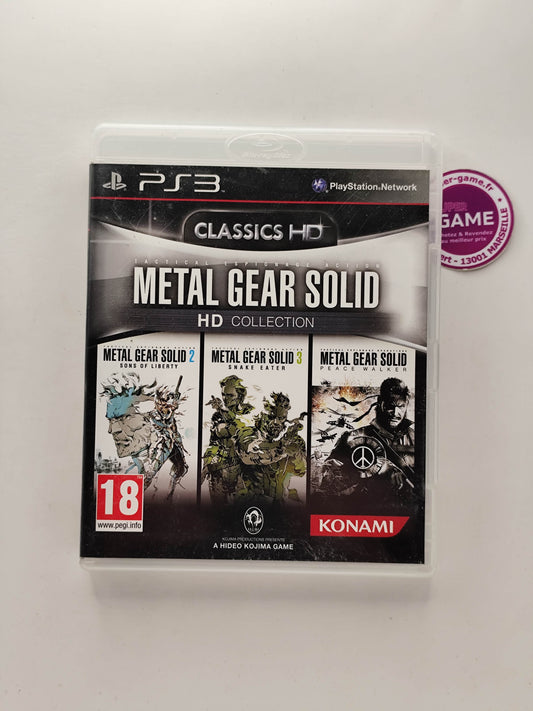 METAL GEAR SOLID HD COLLECTION - PS3