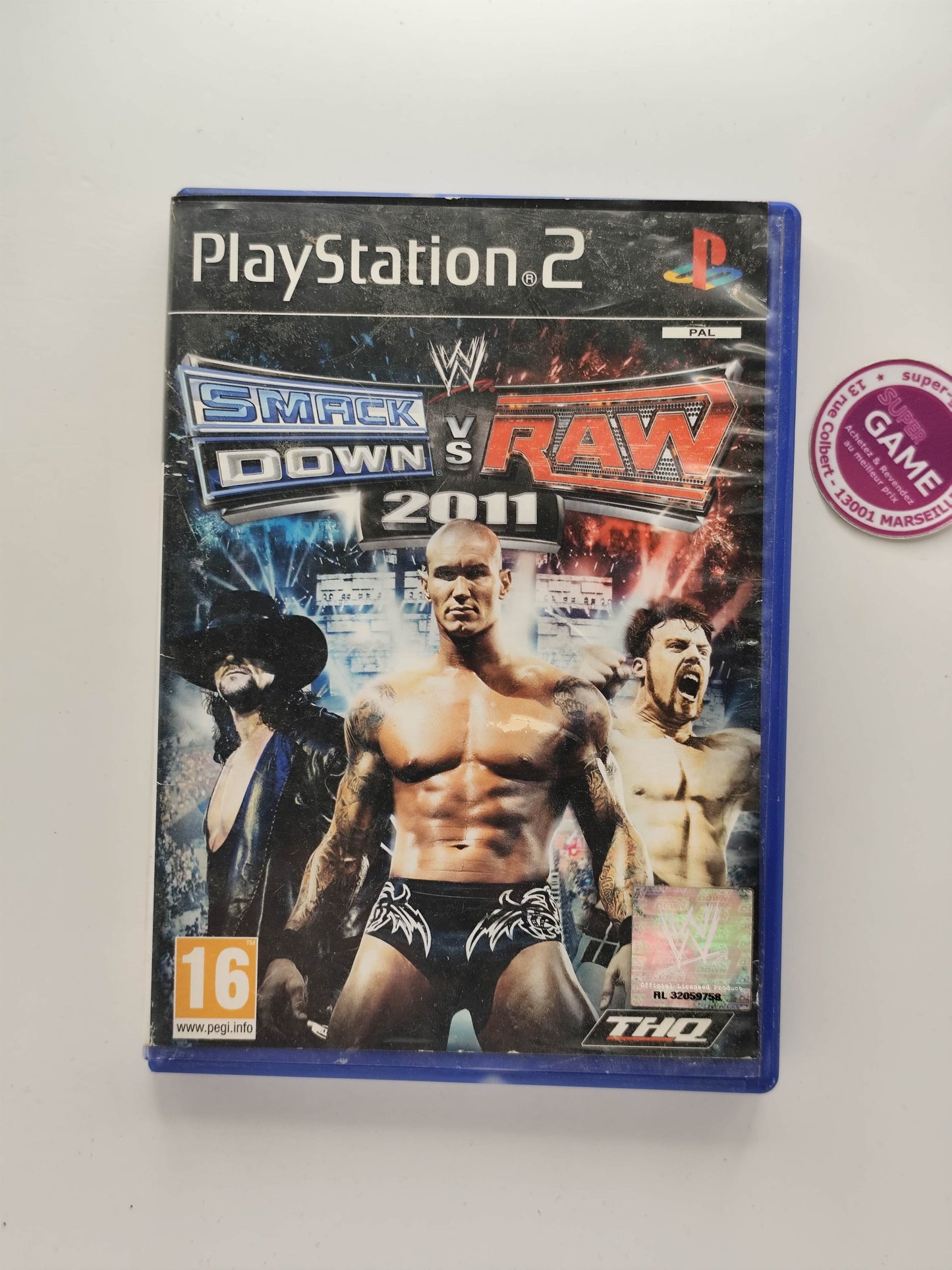 WWE SMACKDOWN VS RAW 2011 - PS2