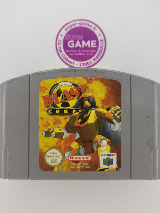BLAST CORPS - sans boite - NINTENDO64