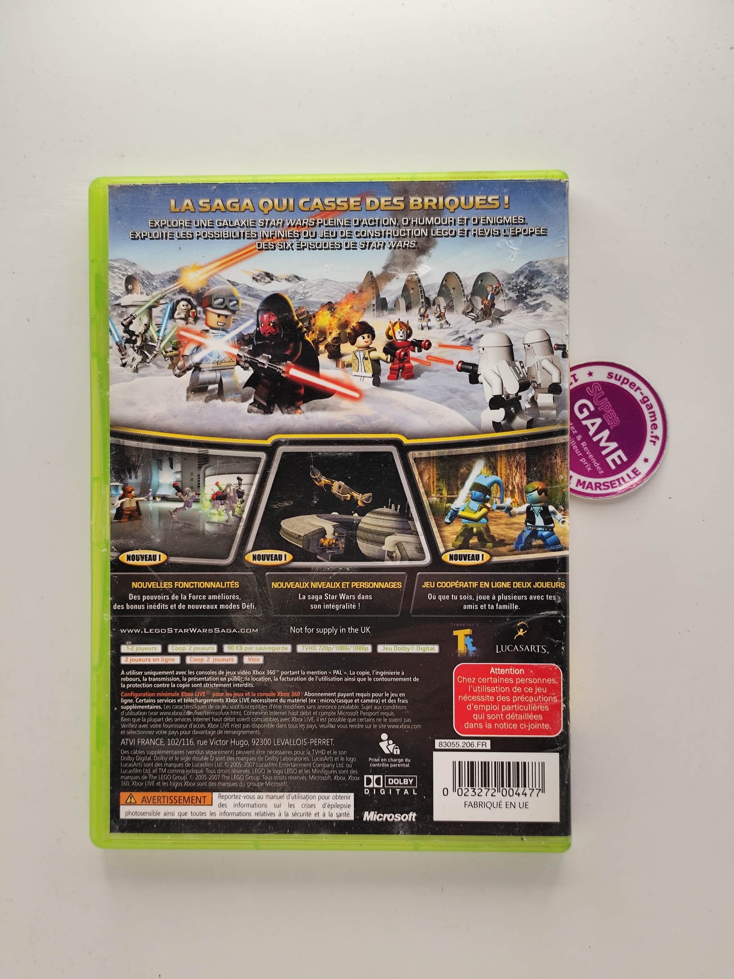 LEGO STAR WARS LA SAGA COMPLETE - XBOX360