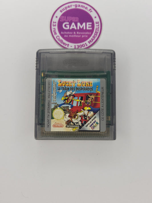 LUCKY LUKE LE TRAIN DES DESPERADOS - sans boite - GAMEBOY COLOR