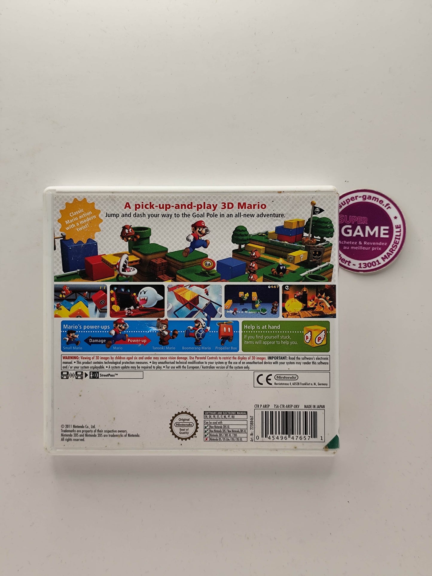 SUPER MARIO 3D LAND - Nintendo Selects - 3DS