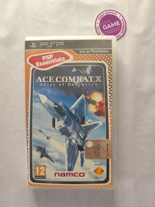 ACE COMBAT X SKIES OF DECEPTION - Essentials - PSP