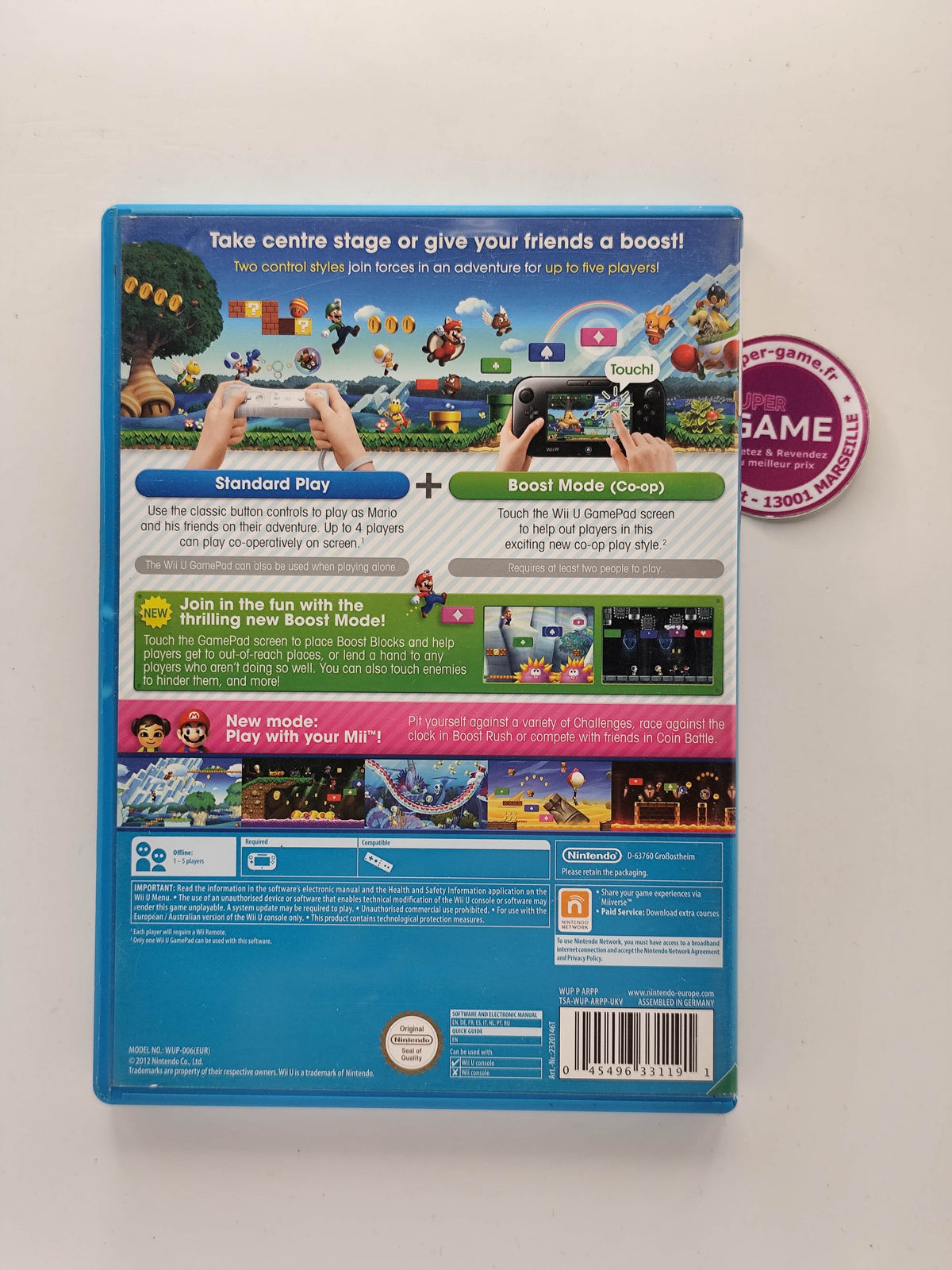 SUPER MARIO BROS U - Wii U