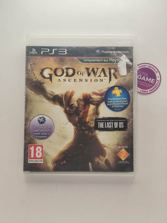 GOD OF WAR ASCENSION - PS3