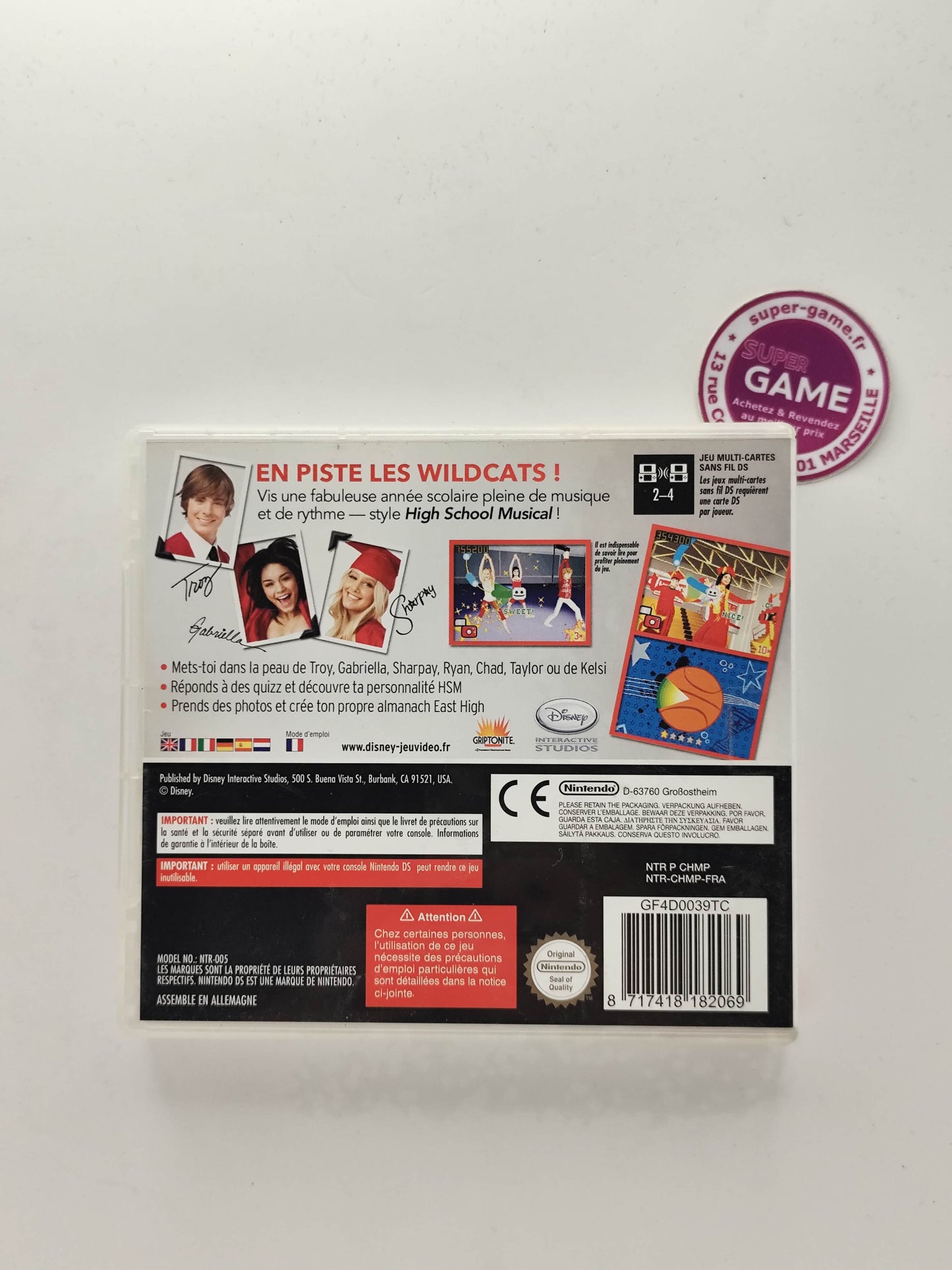 HIGH SCHOOL MUSICAL 3 - DS