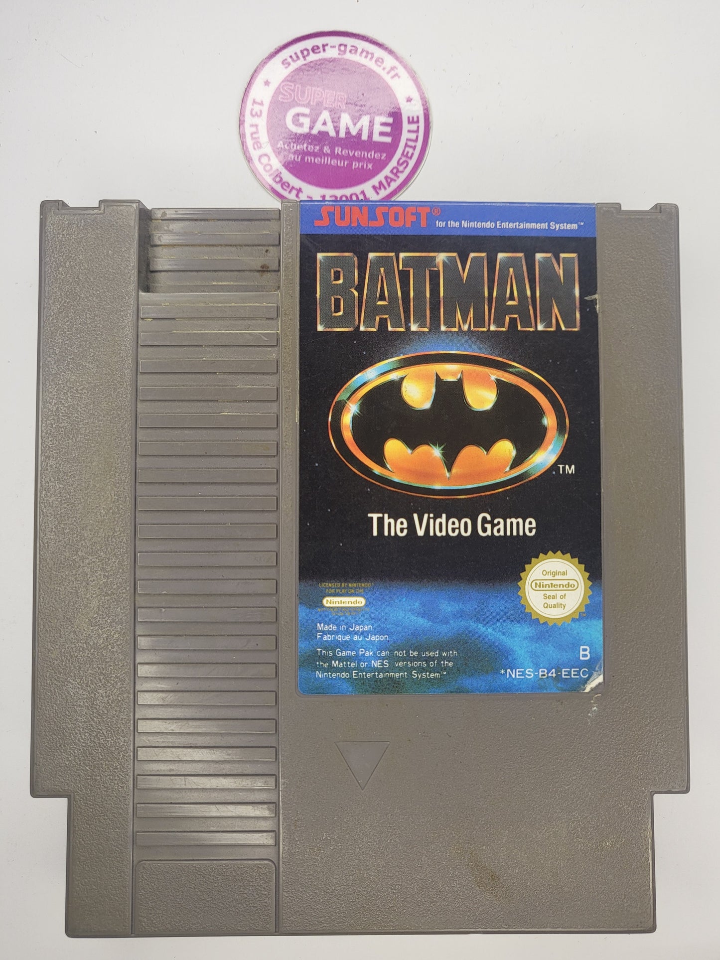 BATMAN THE VIDEO GAME - sans boite - NES