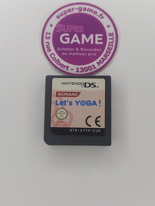 LET'S YOGA ! - sans boite - DS