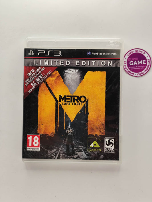METRO LAST LIGHT - PS3